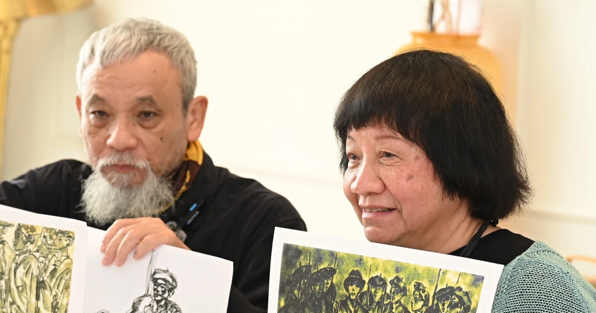 Đưa thành công bức tranh vẽ Đại tướng Võ Nguyên Giáp ở Tân Trào về Việt Nam