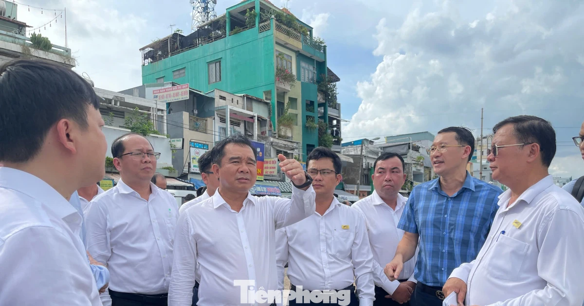 Kiểm tra dự án rạch Xuyên Tâm, Chủ tịch TPHCM yêu cầu hoàn thành trong năm 2027
