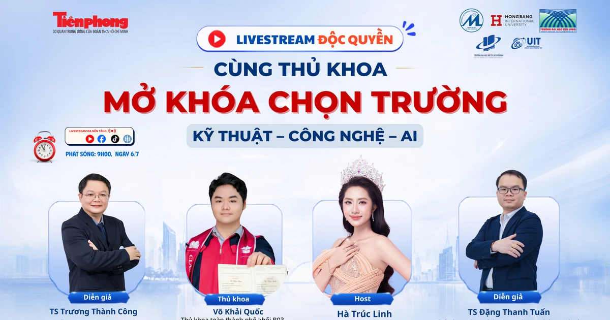 Hoa hậu Hà Trúc Linh gặp thủ khoa đạt 29,5 điểm