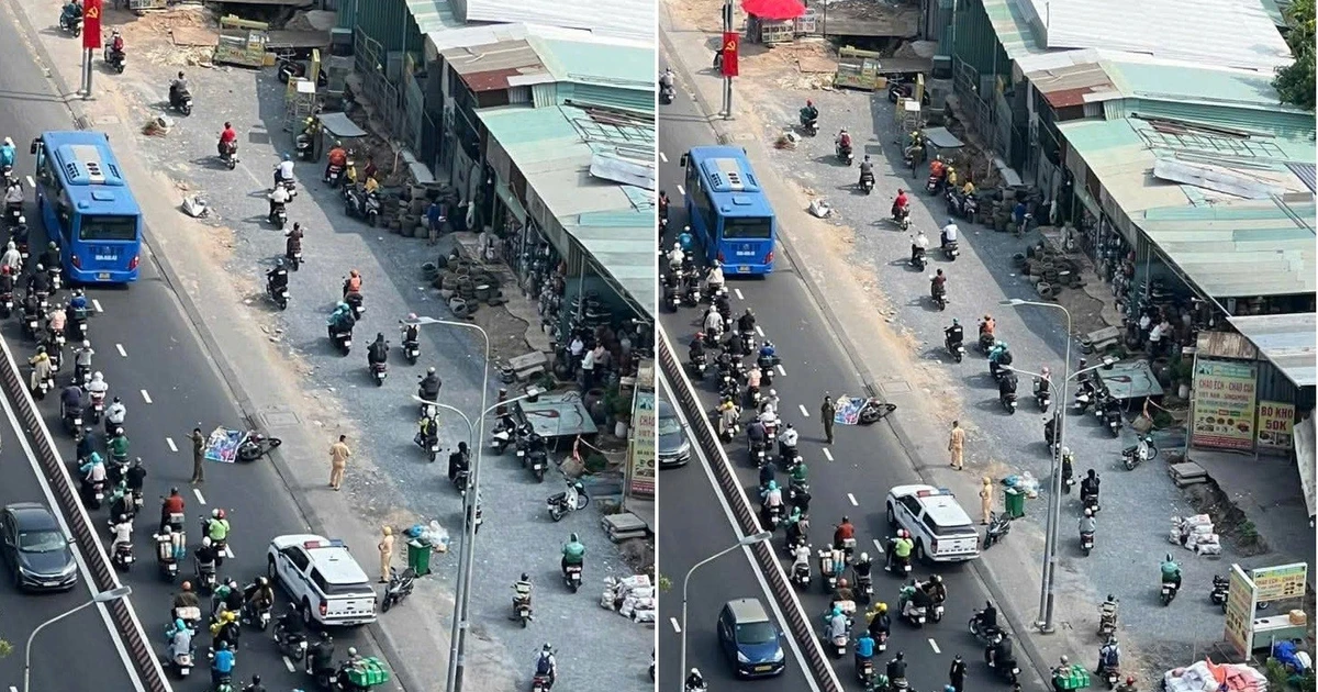 Va chạm với xe buýt, người điều khiển xe máy tử vong