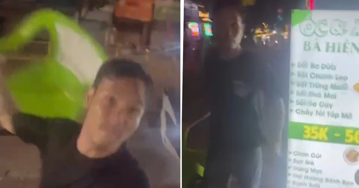 Tài xế xe công nghệ tố bị nhân viên quán ốc hành hung vì thắc mắc chỗ đậu xe