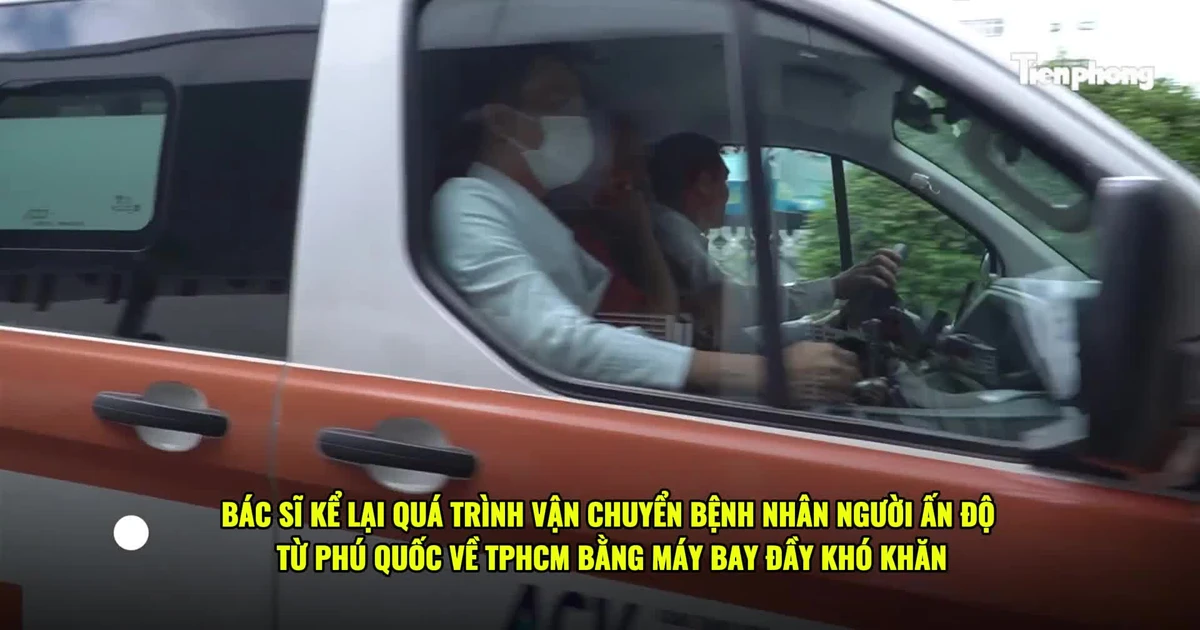 Bác sĩ kể lại hành trình đưa bệnh nhân nặng trong vụ lật ca nô từ Phú Quốc về TPHCM