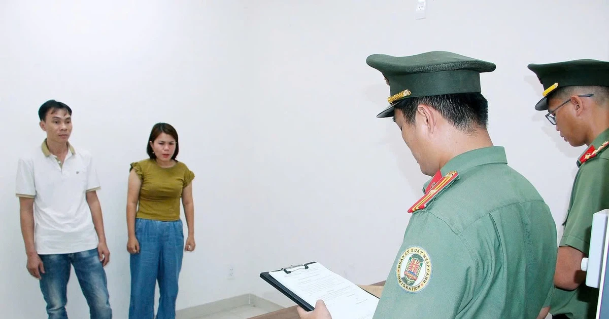 Bắt vợ chồng giám đốc công ty thuê, nuôi 11 lao động nước ngoài cư trú trái phép