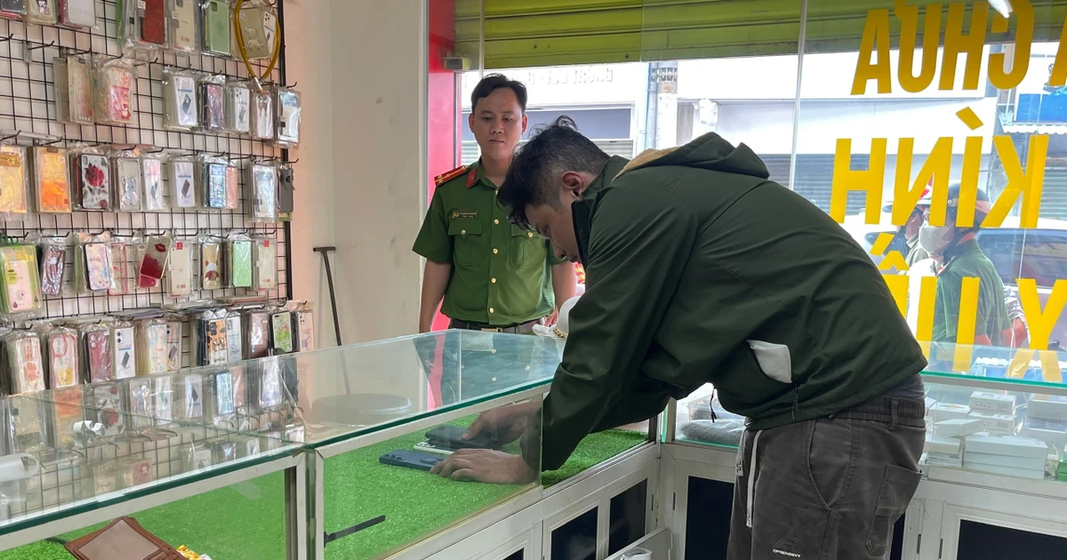 Bắt 'siêu trộm’ cắt khóa cuỗm 51 điện thoại sau 3 giờ gây án