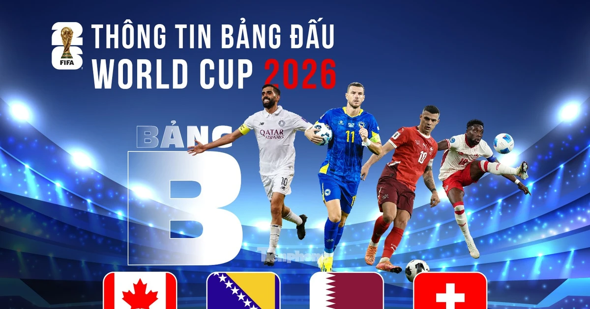 Thông tin bảng B FIFA World Cup 2026: Giàu tính chiến thuật và khó đoán