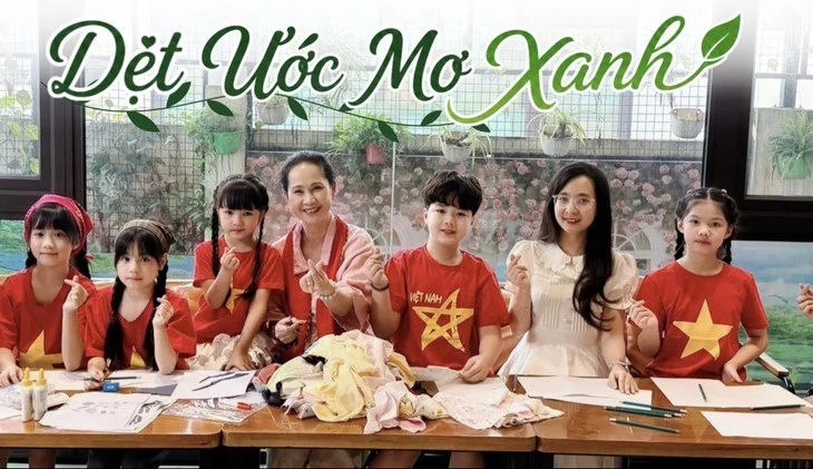 Dự án 'Dệt Ước Mơ Xanh' khơi nguồn sáng tạo từ nghệ thuật tái chế và chung tay gây quỹ vì cộng đồng