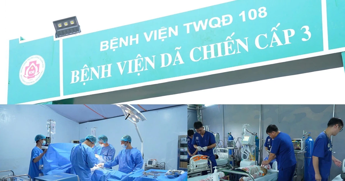 Diễn tập thực binh quy mô lớn kiểm tra năng lực ứng phó thảm họa y tế