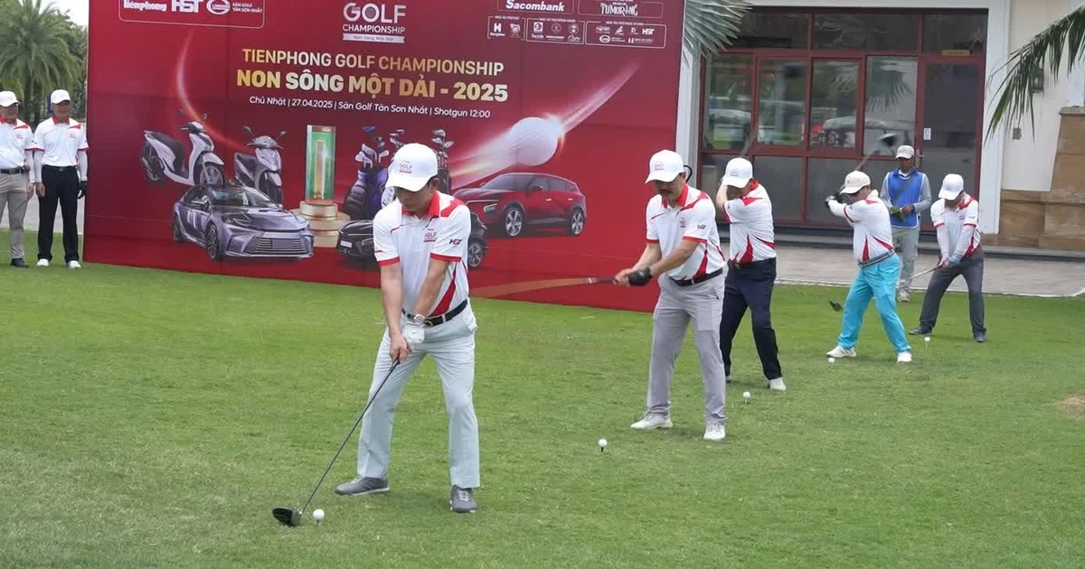 Khởi động Giải Tiền Phong Golf 'Non sông một dải' lần thứ 2: Tiếp nối hành trình tri ân