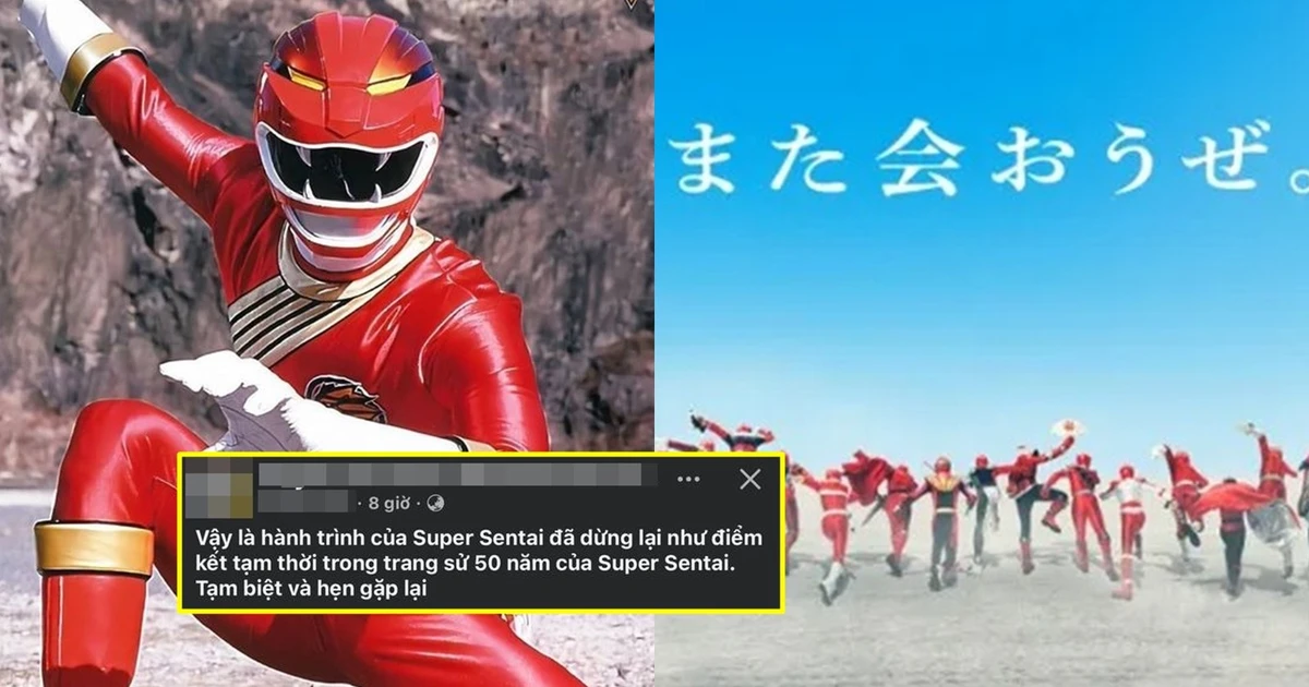 Fan Việt đồng loạt tạm biệt Super Sentai, liệu có hy vọng trở lại trong tương lai?