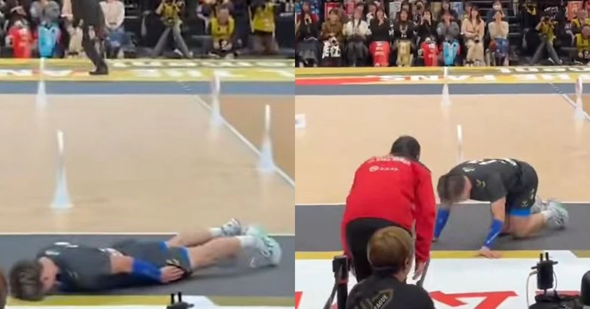 Mỹ nam bóng chuyền Nhật có màn xin lỗi độc lạ, tưởng bước ra từ anime