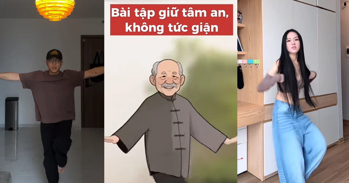 Bài thể dục "không tức giận, giữ tâm an" có gì mà hút hơn 12 triệu lượt xem?