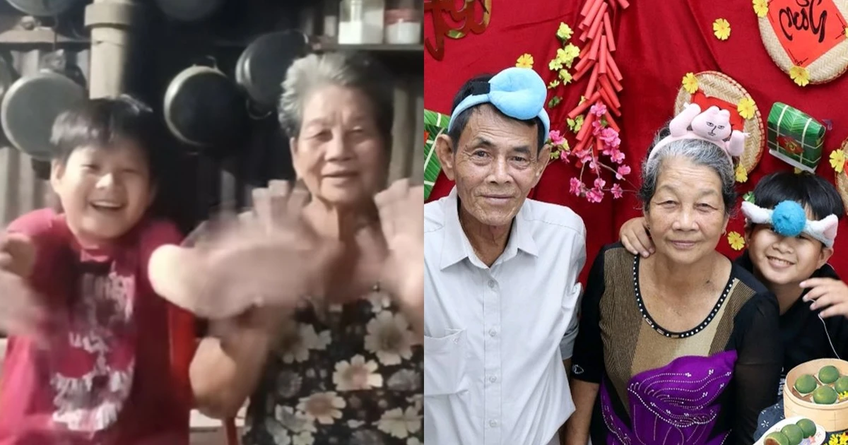 Nam sinh gây sốt với video "gửi bản thân 10 năm sau" cùng bà nội, nhiều sao Việt gửi lời chúc