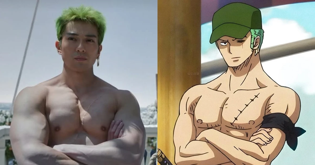 One Piece mùa 2: Nam thần Mackenyu gây sốt với thân hình đúng chuẩn Zoro