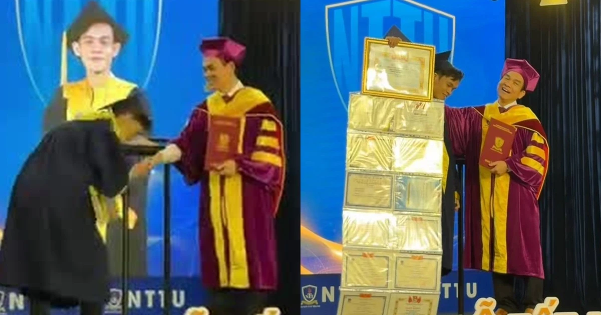 Tân dược sĩ có màn nhận bằng tốt nghiệp gây sốt, gợi nhớ "bé ngoan" Kim Seon Ho