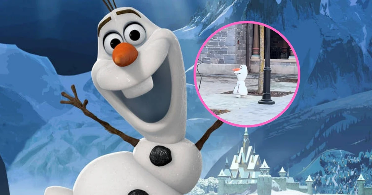 Olaf (Frozen) lộ diện ngoài đời thật, netizen muốn bắt về nuôi vì quá đáng yêu