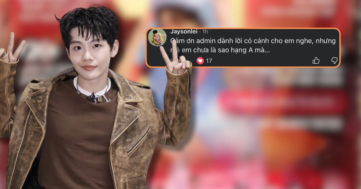 Được gọi "sao hạng A" nhờ câu hát 20 giây, Anh trai Jaysonlei có phản hồi tinh tế