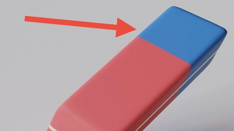 Giải mã bí ẩn tuổi thơ: Phần màu xanh của cục gôm có tẩy được mực bút bi không?