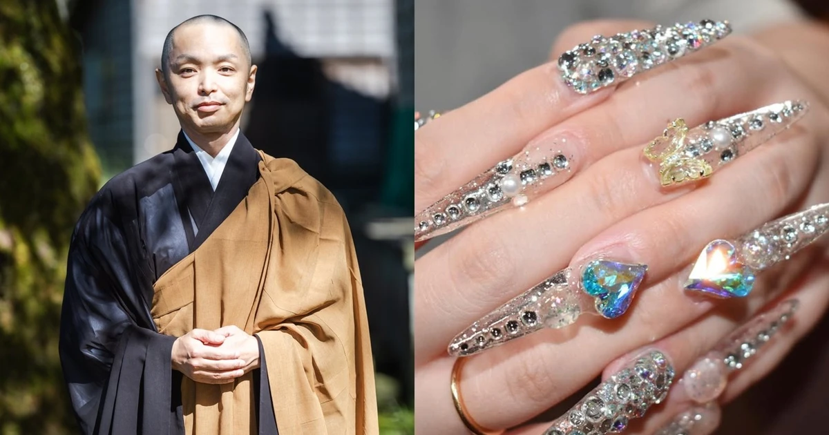 Nhà sư Nhật Bản mở tiệm làm móng ngay trong chùa, khách chờ cả tuần để đặt lịch