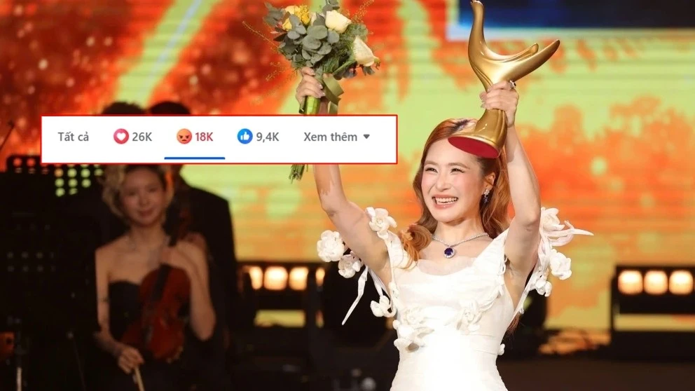 Hương Tràm nhận "bão phẫn nộ" vì nhận giải Cống Hiến 2026, nguồn cơn do đâu?