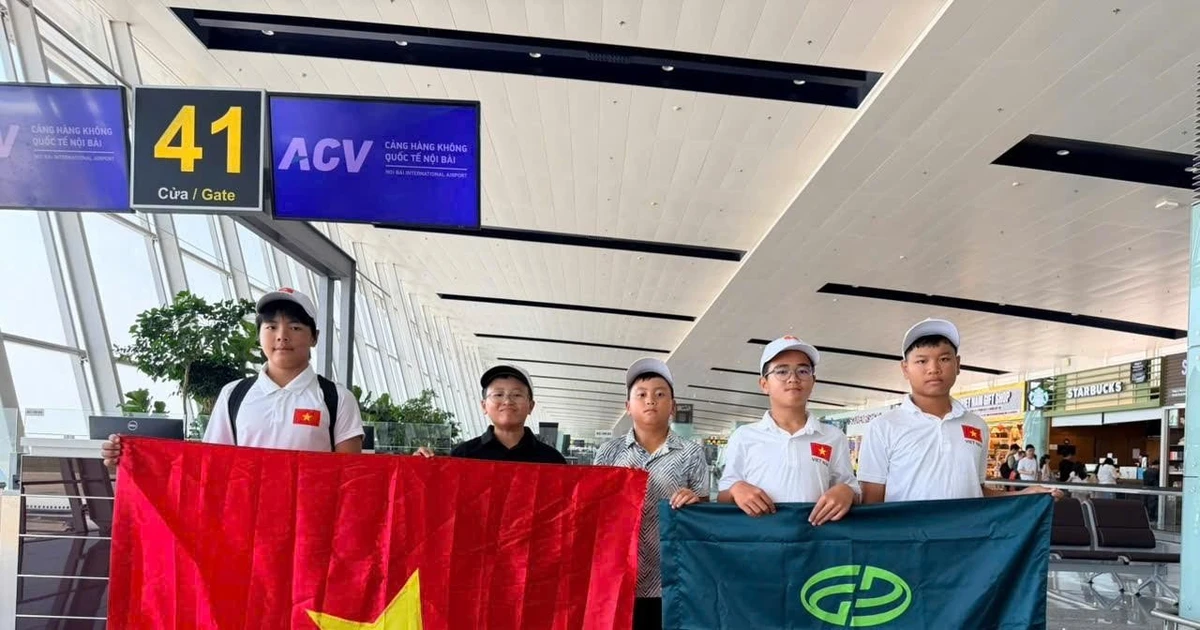 5 tài năng golf trẻ Việt Nam thử sức tại đấu trường quốc tế