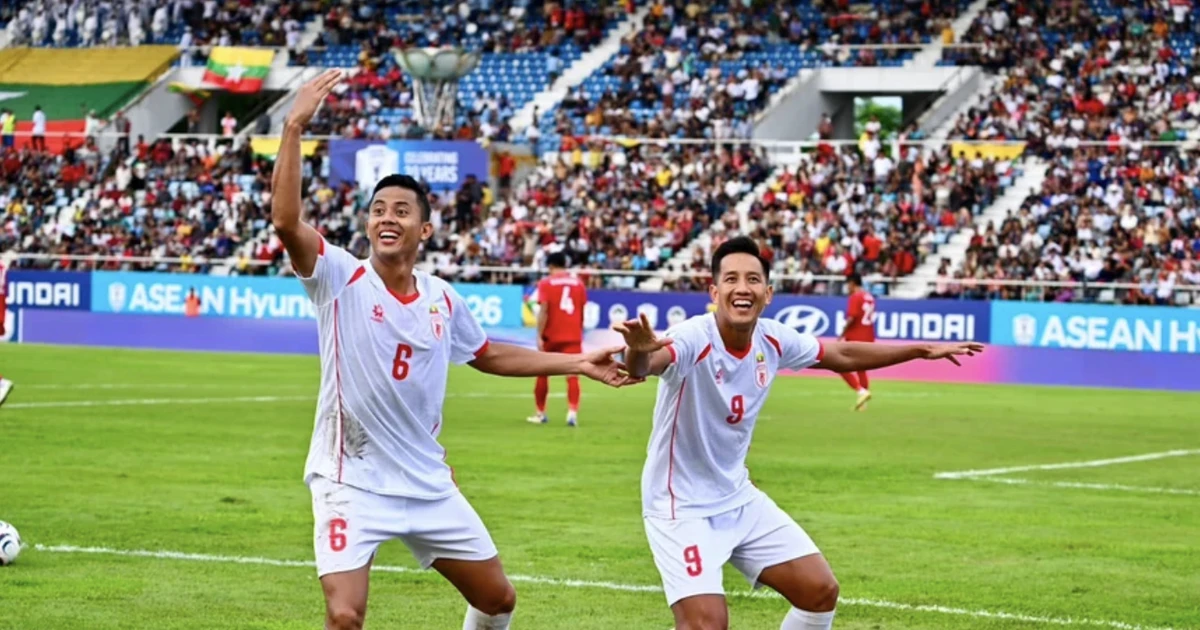 Myanmar đại thắng Lào, mở toang cánh cửa vào bán kết ASEAN Cup