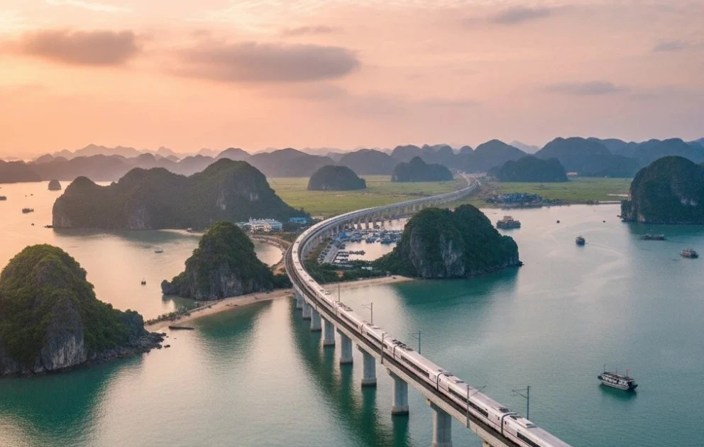 Quy mô ‘khủng’ dự án đường sắt tốc độ cao Hà Nội - Quảng Ninh