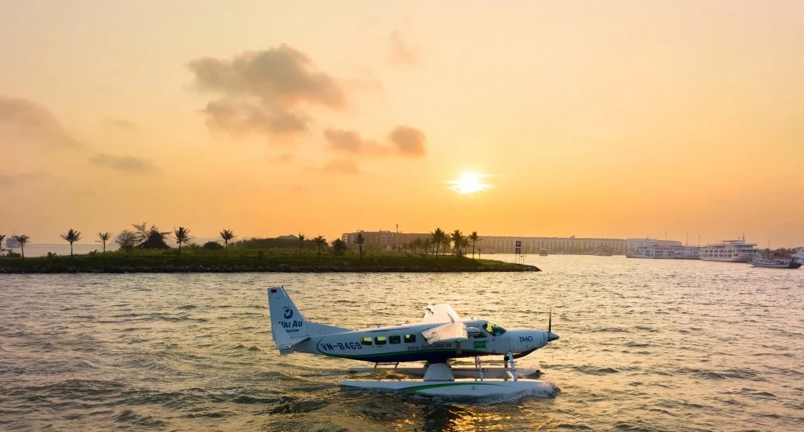 Dừng vĩnh viễn dịch vụ bay thủy phi cơ ngắm vịnh Hạ Long