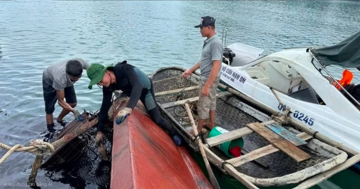 Tìm thấy nạn nhân cuối cùng vụ lật tàu trên biển Vân Đồn