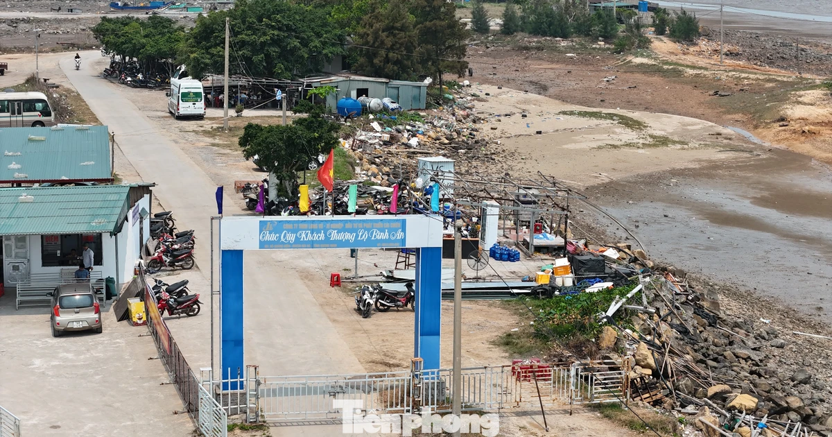 Cửa ngõ nhếch nhác 'kìm chân' xã đảo Cái Chiên