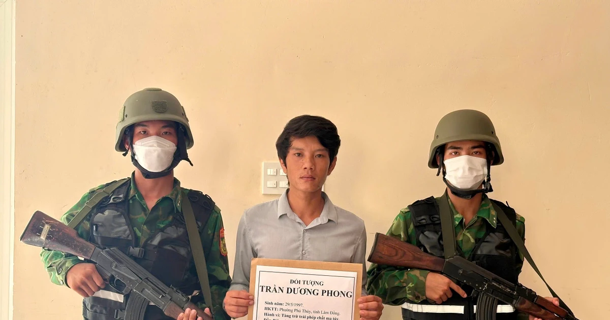 Từ một gói giấy bạc, Biên phòng Lâm Đồng truy ra 'ổ' ma túy