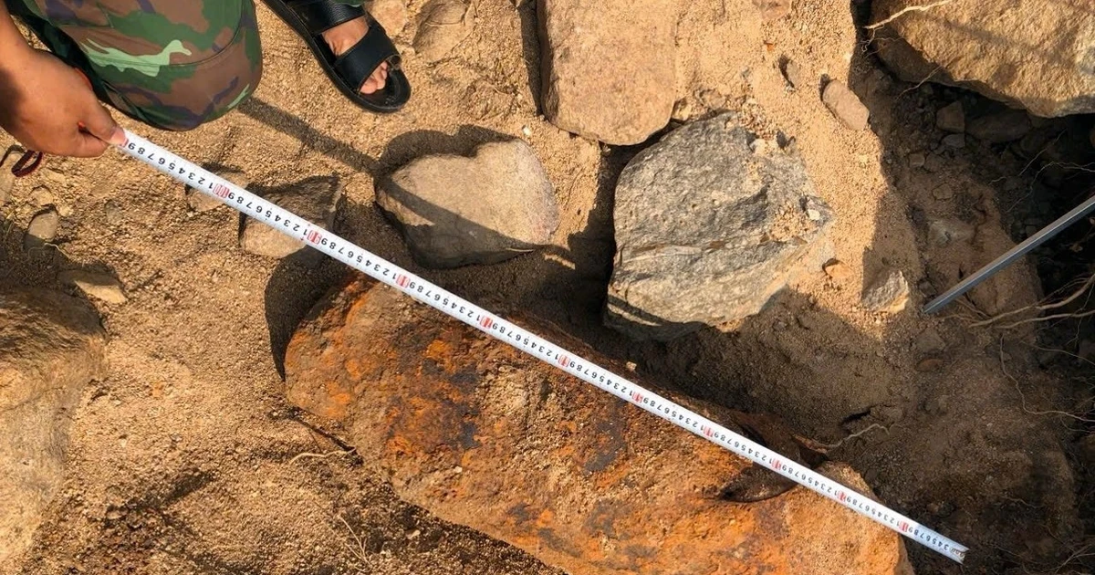 Phát hiện vật thể nghi là bom tại khu vực vỡ hồ chứa nước ở Lâm Đồng