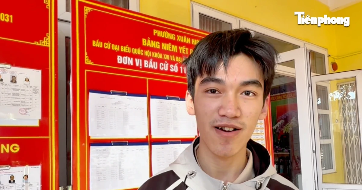 Lá phiếu đầu đời của cử tri trẻ ở Lâm Đồng