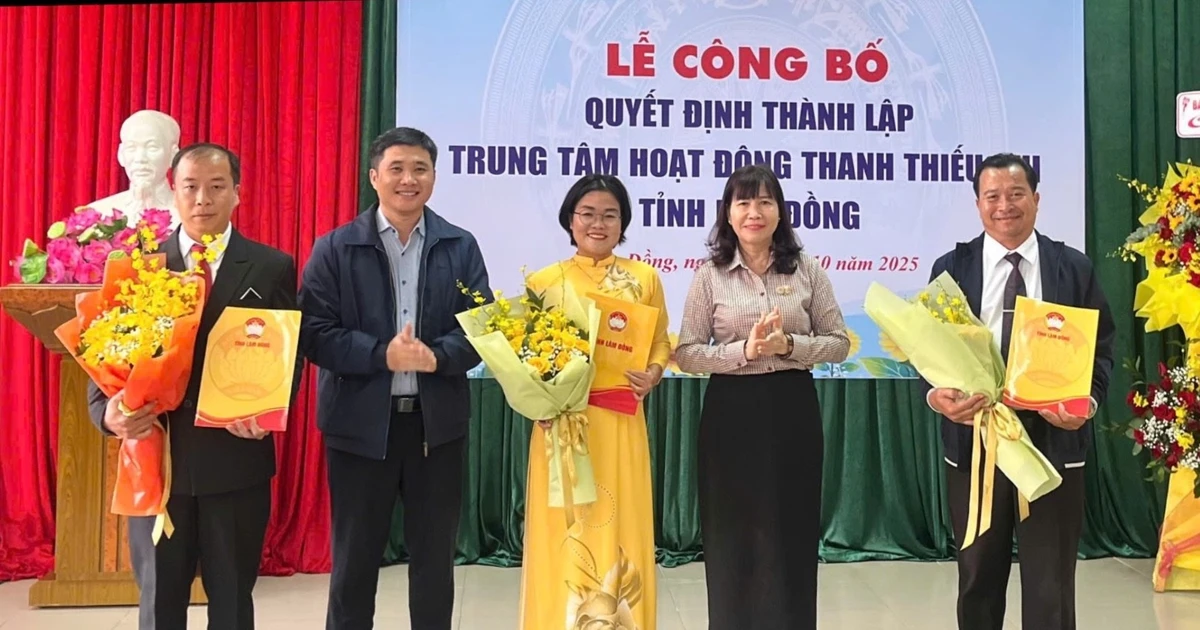 Thành lập Trung tâm Hoạt động Thanh thiếu nhi tỉnh Lâm Đồng