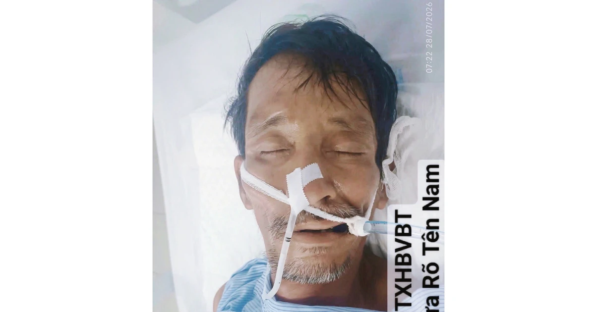 Một bệnh viện tìm người nhà nam bệnh nhân đang nguy kịch