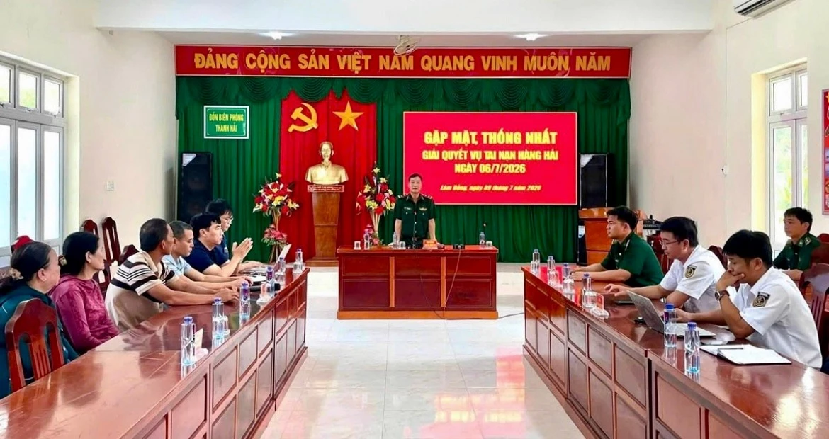 Vụ tàu cá bị tàu hàng đâm chìm trên biển: Thống nhất bồi thường hơn 2,5 tỷ đồng