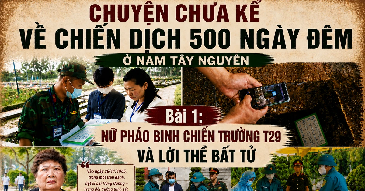 Nữ pháo binh chiến trường T29 và lời thề bất tử