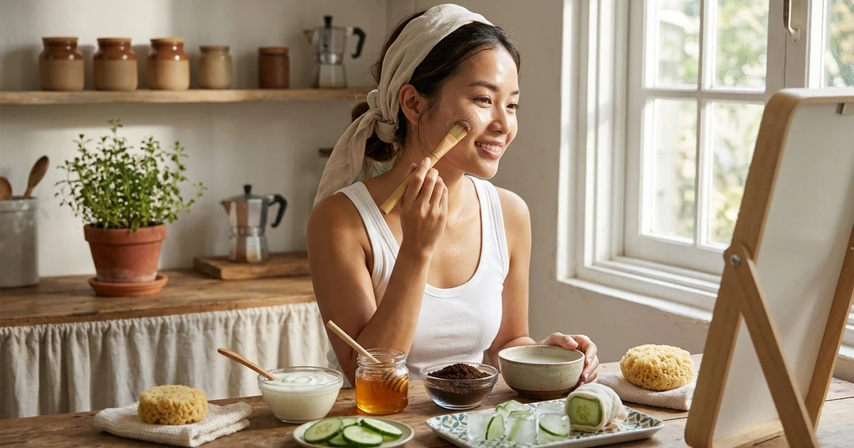 'Skincare 0 đồng': Bí kíp chăm da căng bóng từ những nguyên liệu có sẵn trong bếp