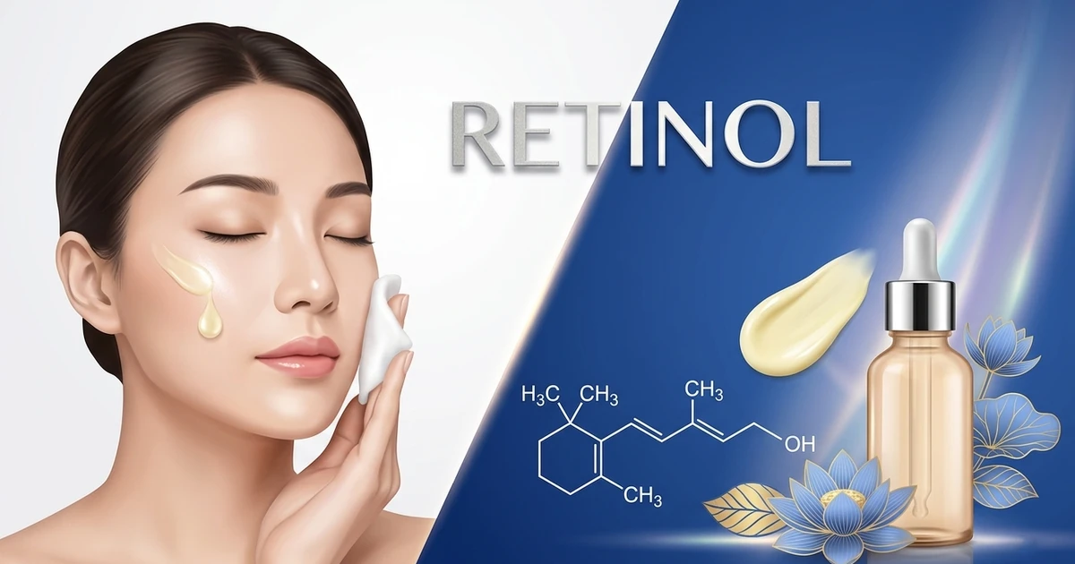 Retinol cho người mới bắt đầu: Đừng để cháy da chỉ vì thiếu kiến thức cơ bản