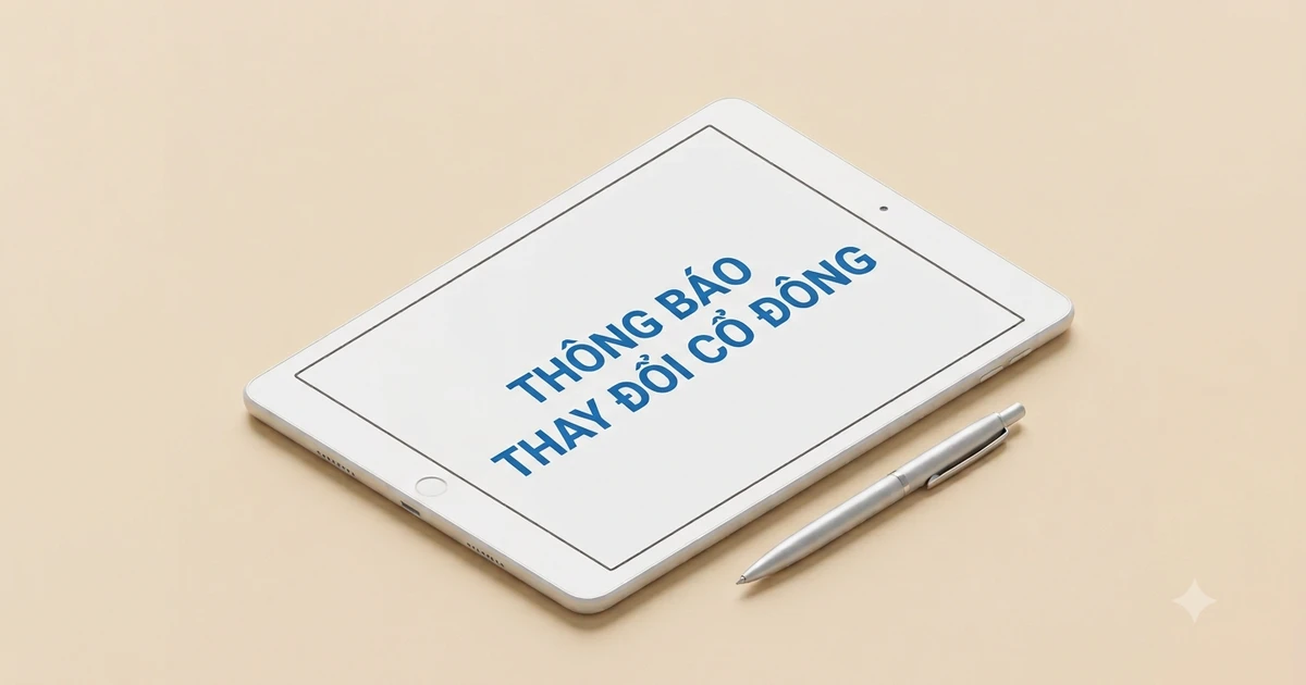 Vinasing Group thông báo về việc thay đổi nhân sự, cổ đông