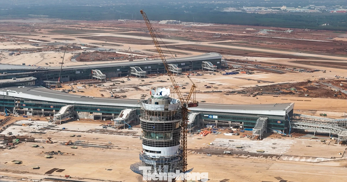 Lộ diện tháp không lưu cao nhất Đông Nam Á tại sân bay Long Thành