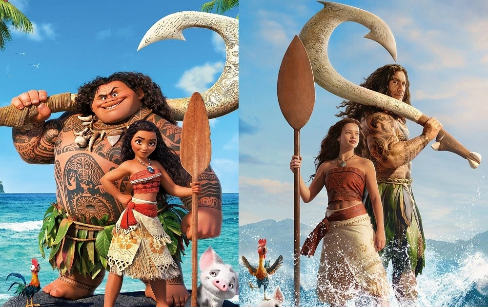 Moana live-action tung trailer: Á thần Maui và Cua khổng lồ, ai bị chê nhất?