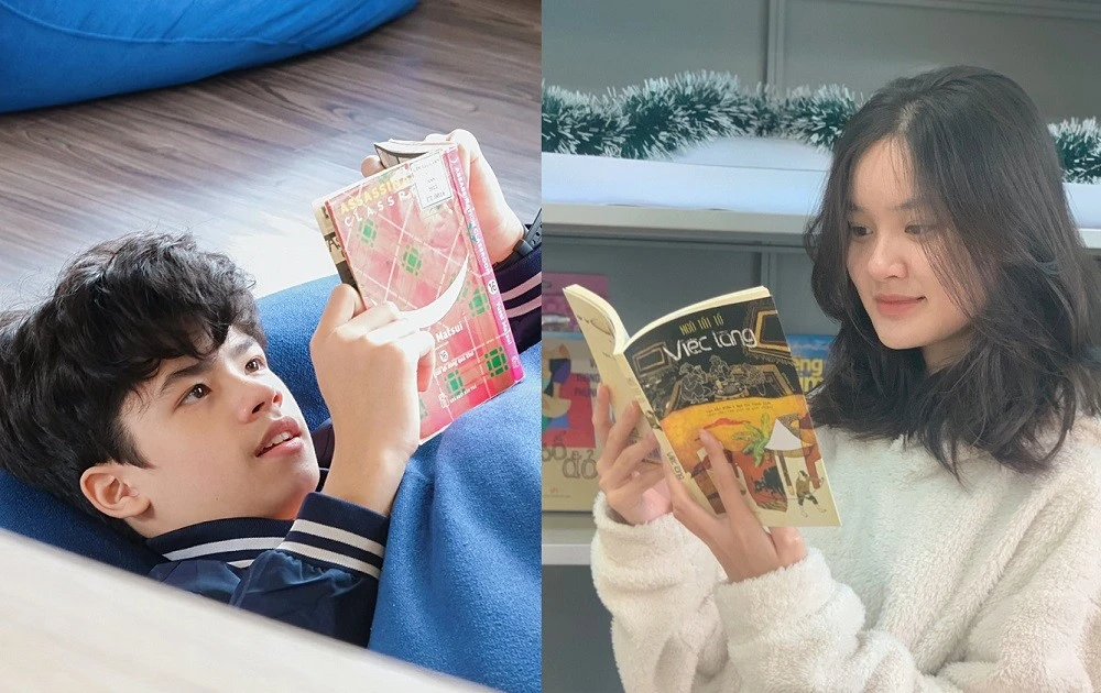Sôi động Tháng Thanh Niên: Thư viện ở trường trở thành "điểm hẹn chữa lành"