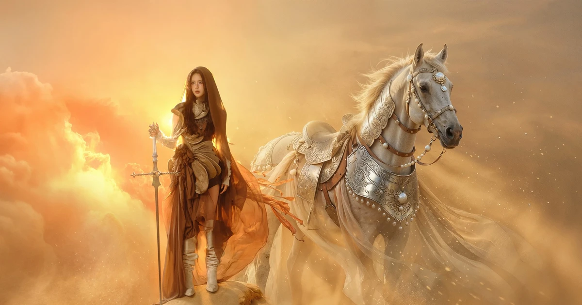 Dương Siêu Việt hóa thân thành chiến binh sa mạc gửi lời chúc mừng Năm mới