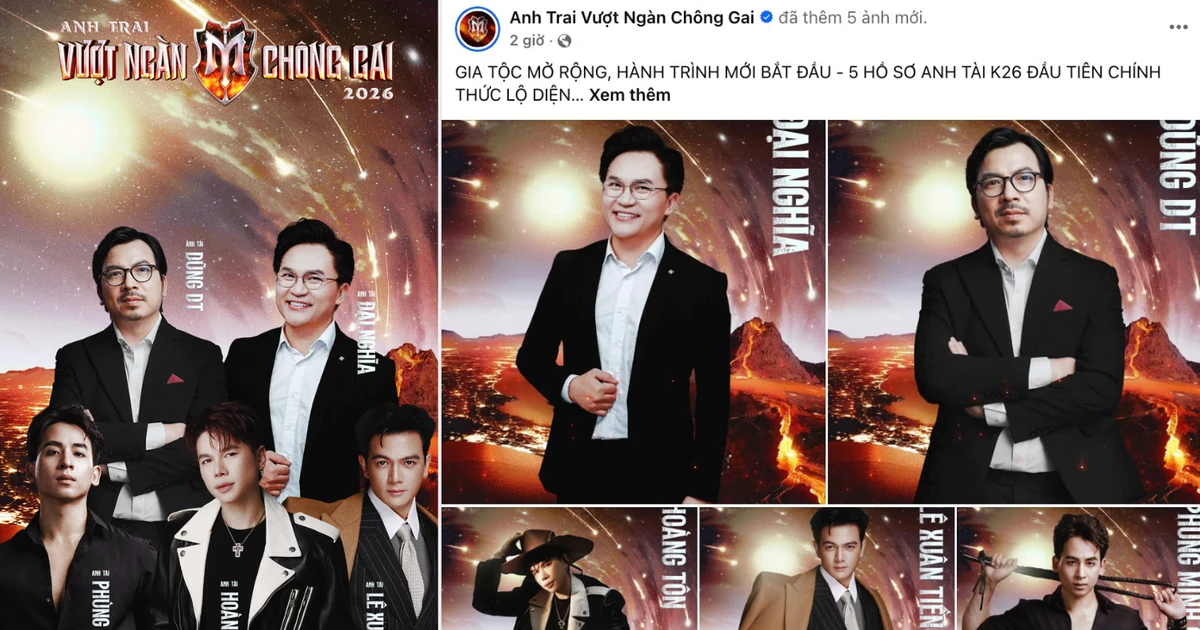 ATVNCG 2026: 5 "Anh tài" đầu tiên chính thức lộ diện, NSƯT và "Giáo sư" góp mặt?