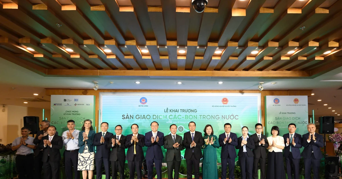 Khai trương Sàn giao dịch các-bon trong nước