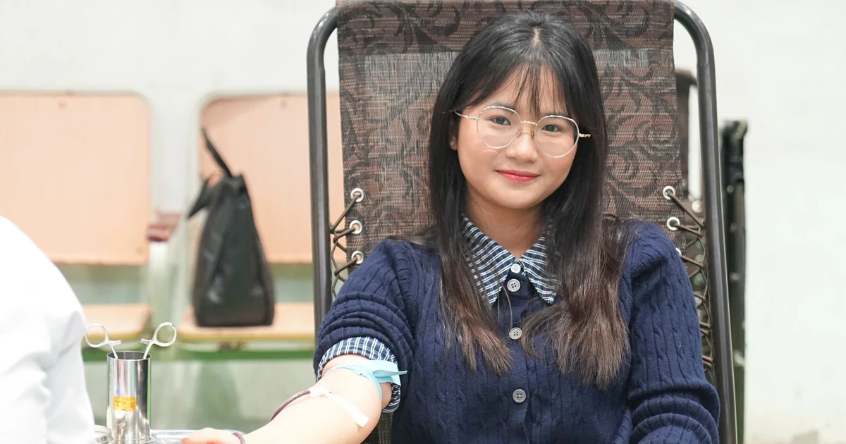 Hàng nghìn người tham gia hiến máu tại Lễ hội Xuân hồng 2026