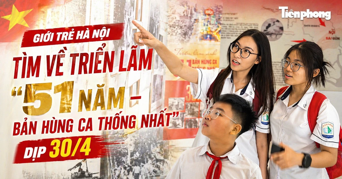 Giới trẻ đổ về triển lãm ‘51 năm – Bản hùng ca thống nhất’ dịp 30/4