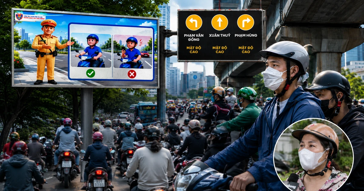 Trải nghiệm bảng điện tử giao thông mới ở Hà Nội: Có thực sự hữu ích?