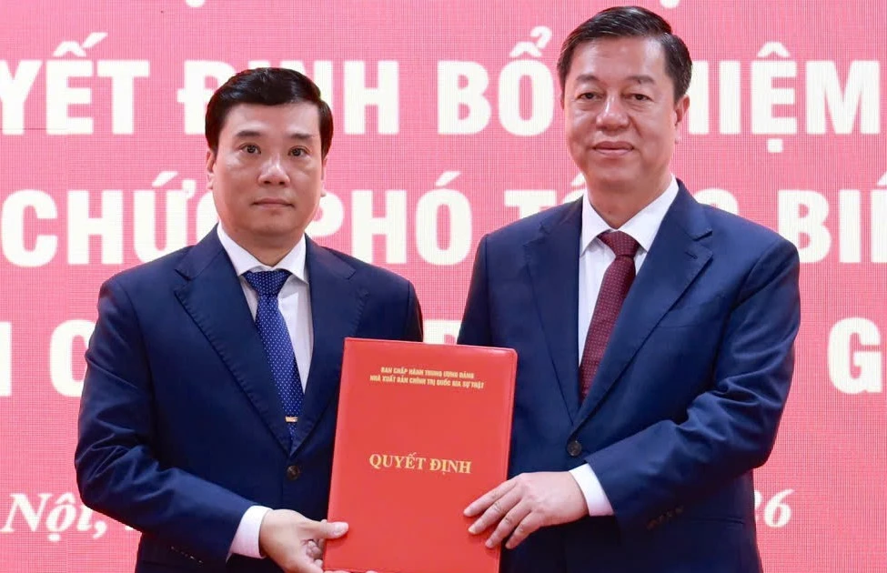 Nhà Xuất bản Chính trị quốc gia Sự thật có tân Phó Tổng Biên tập