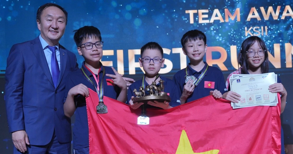 Việt Nam giành 4 huy chương vàng Toán học quốc tế